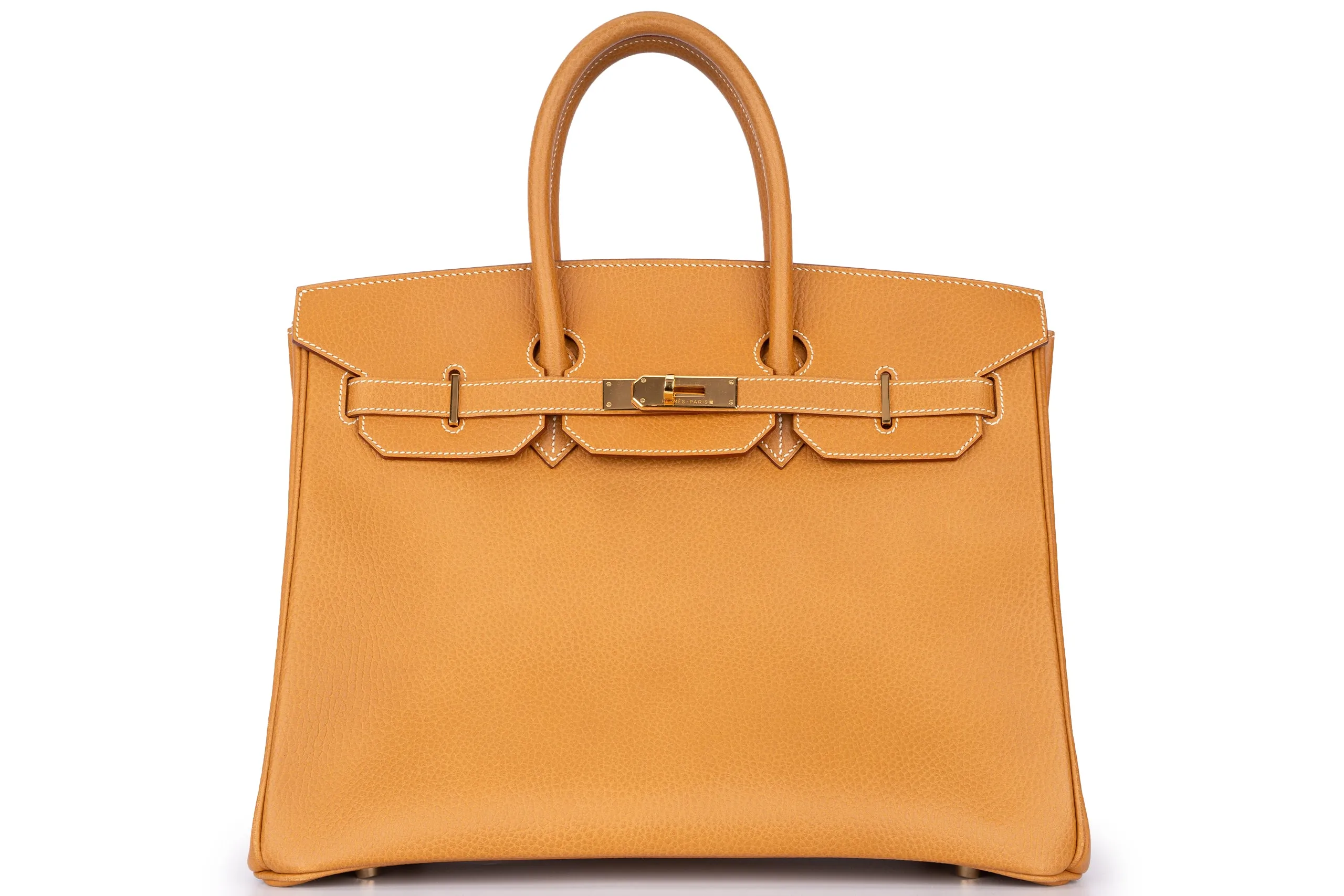 Hermès Birkin 35 Retourne Togo Gold GHW