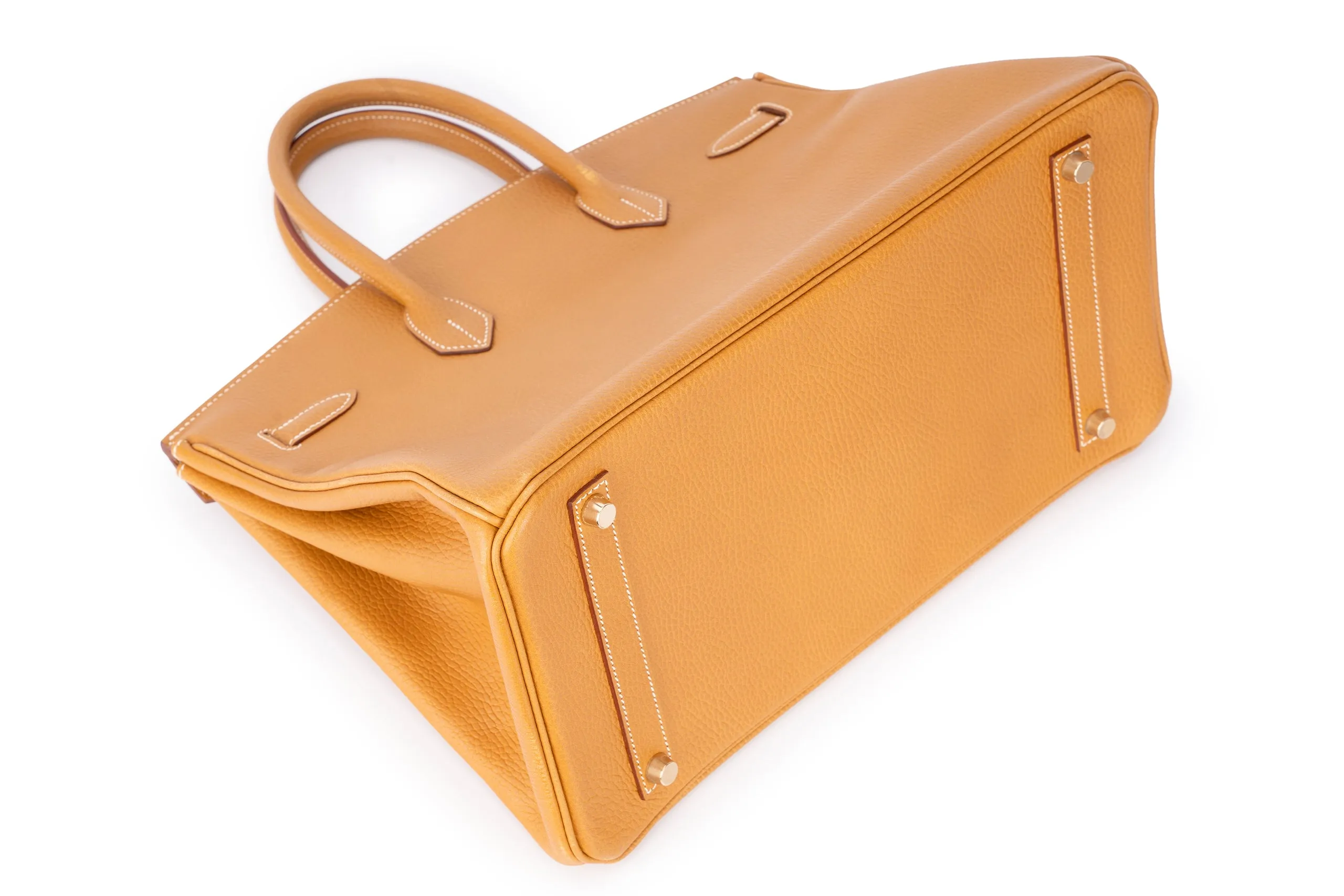 Hermès Birkin 35 Retourne Togo Gold GHW
