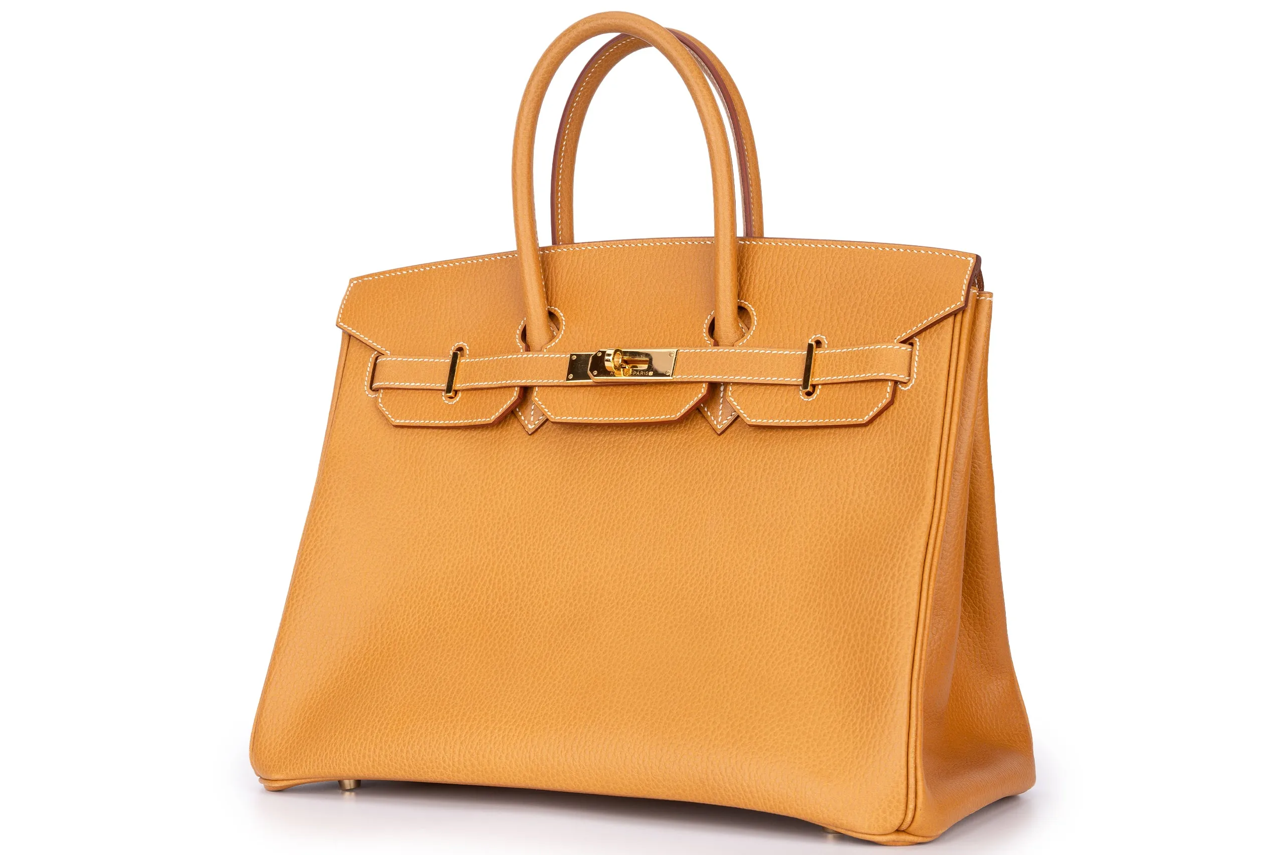 Hermès Birkin 35 Retourne Togo Gold GHW