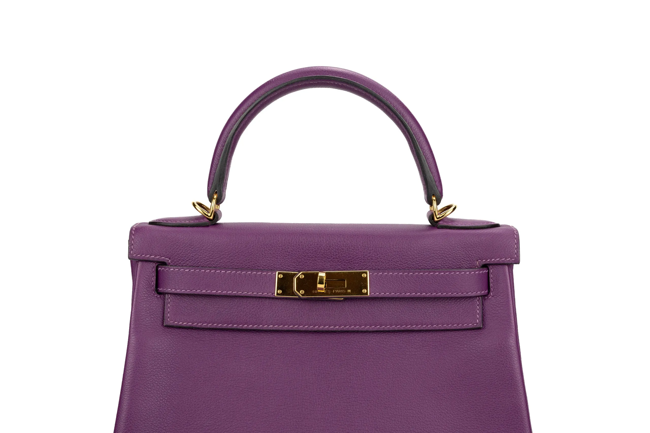Hermès Kelly 28 Evercolor Anemone GHW