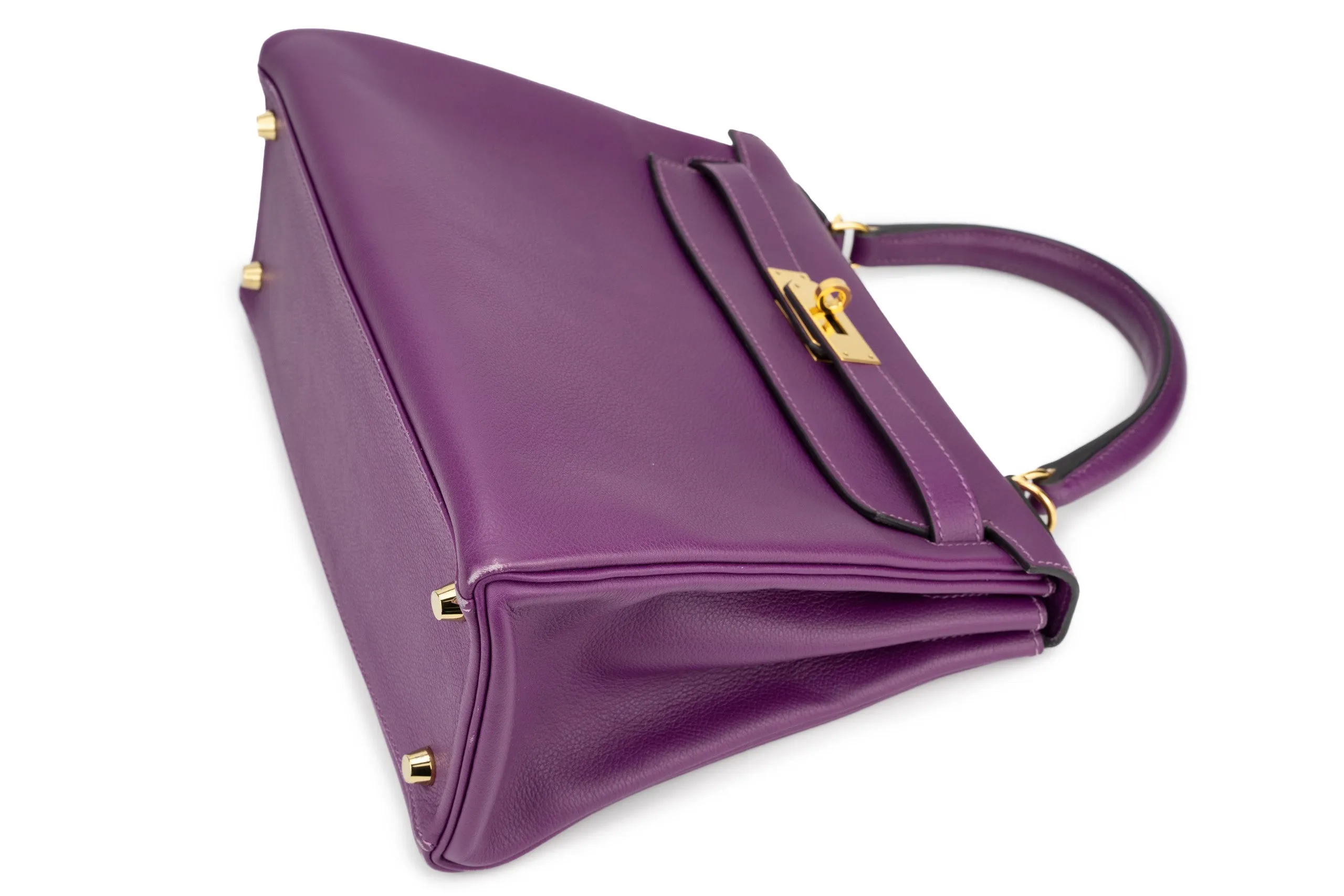 Hermès Kelly 28 Evercolor Anemone GHW