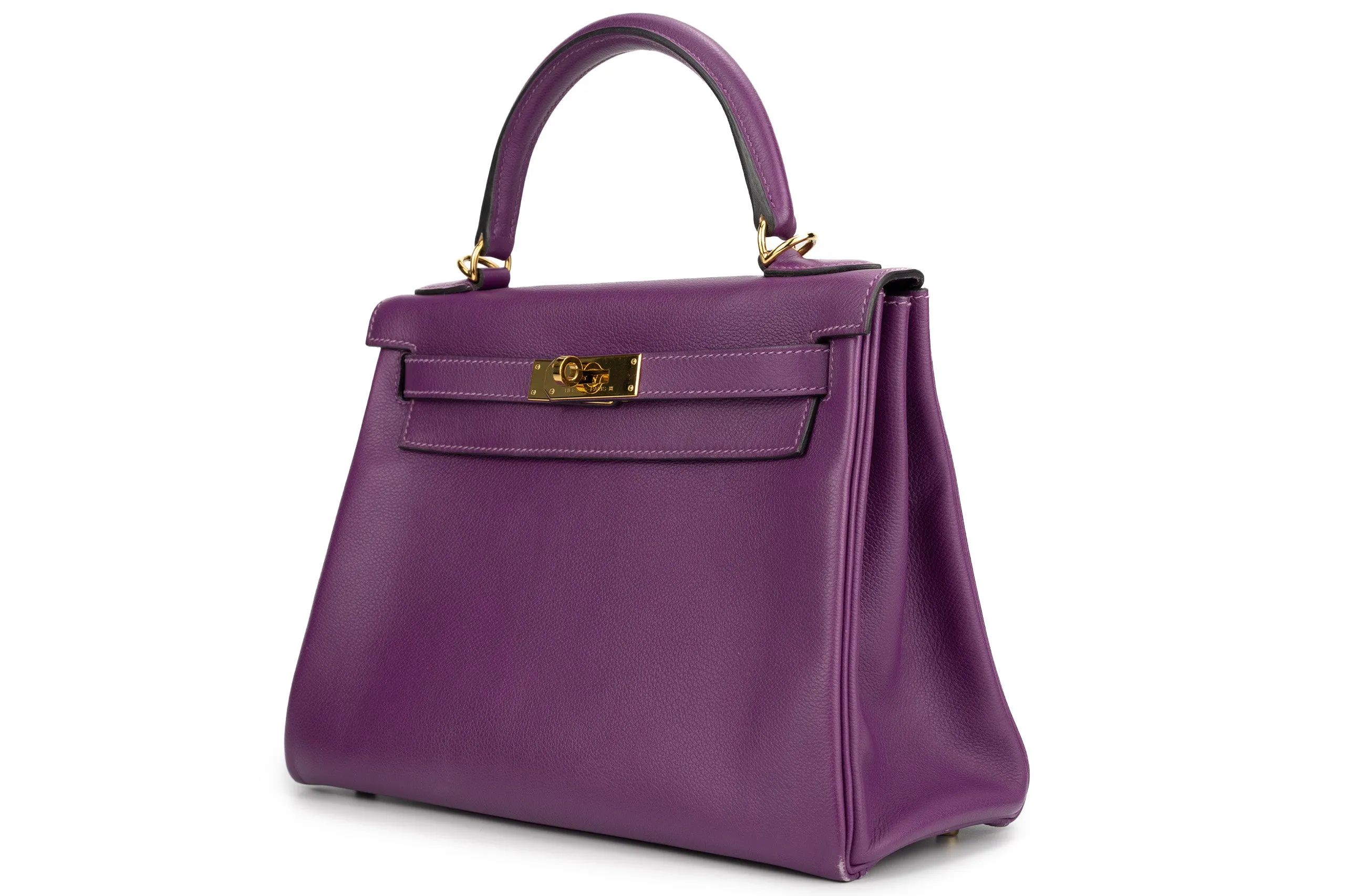 Hermès Kelly 28 Evercolor Anemone GHW