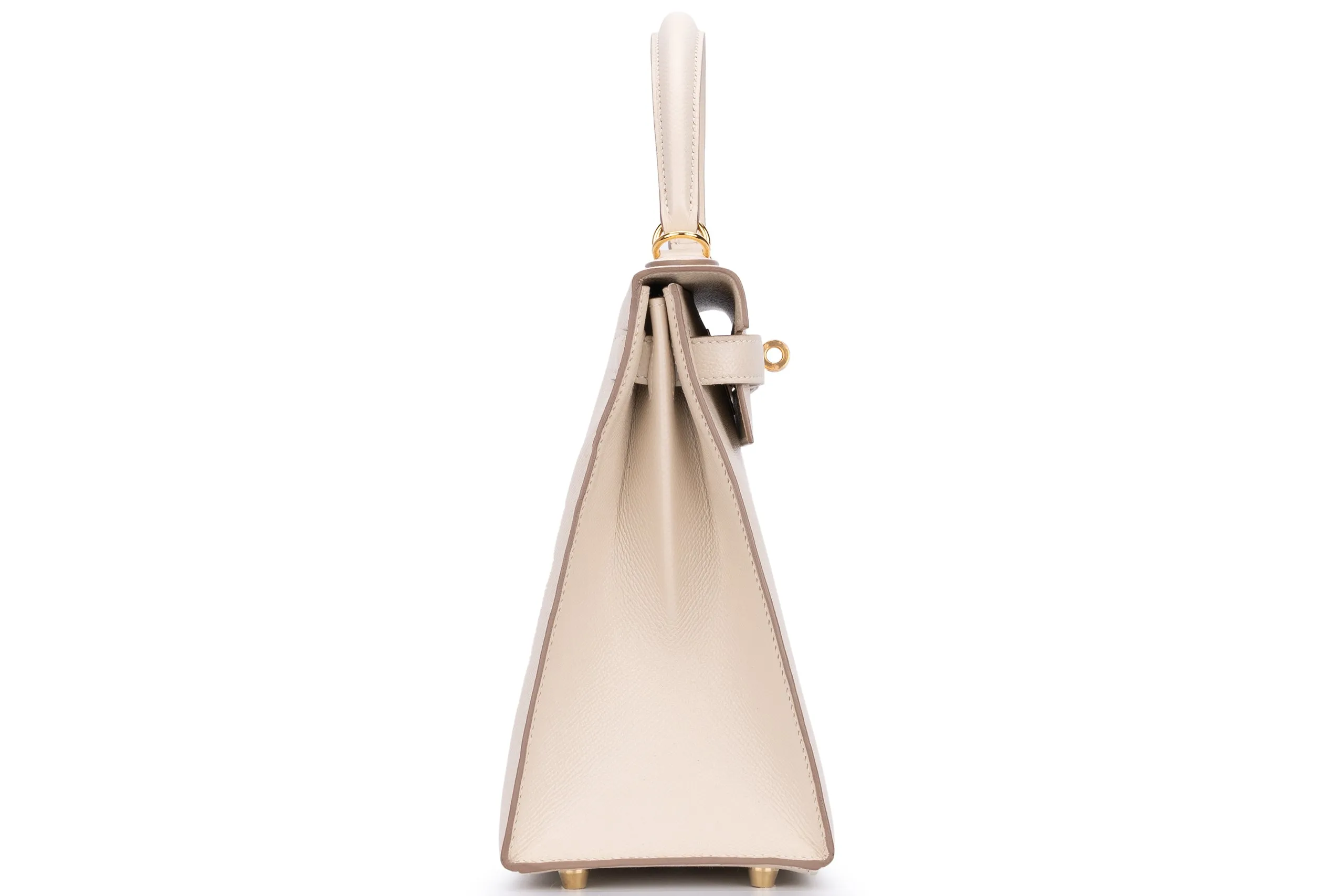 Hermès Kelly 28 Sellier Epsom Craie GHW