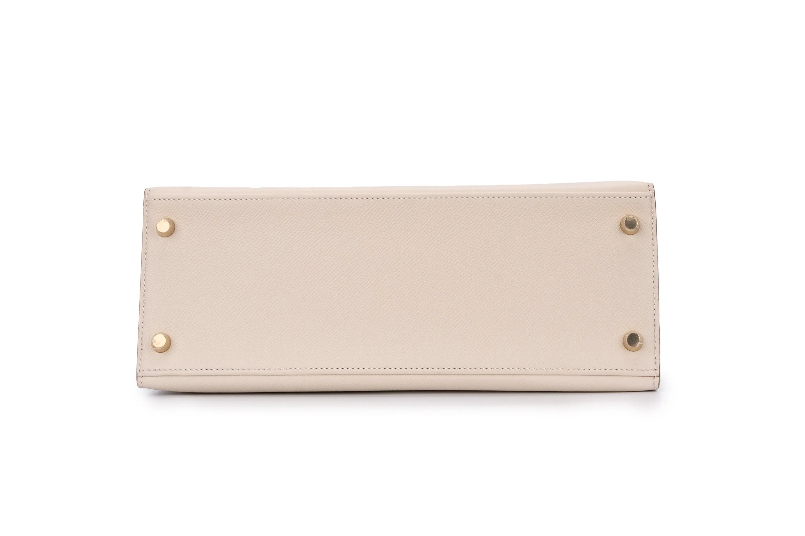 Hermès Kelly 28 Sellier Epsom Craie GHW