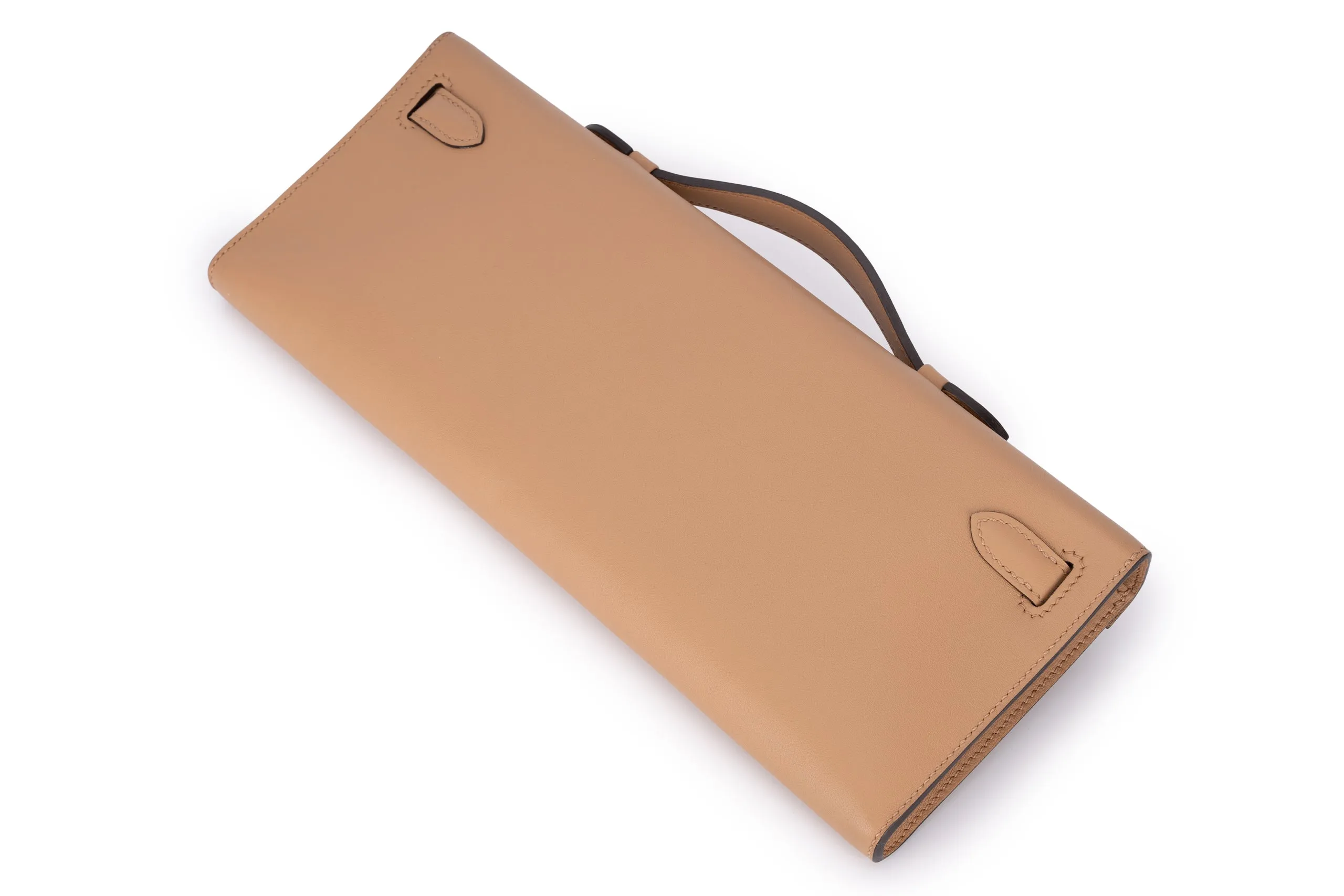 Hermès Kelly Cut Swift Biscuit PHW