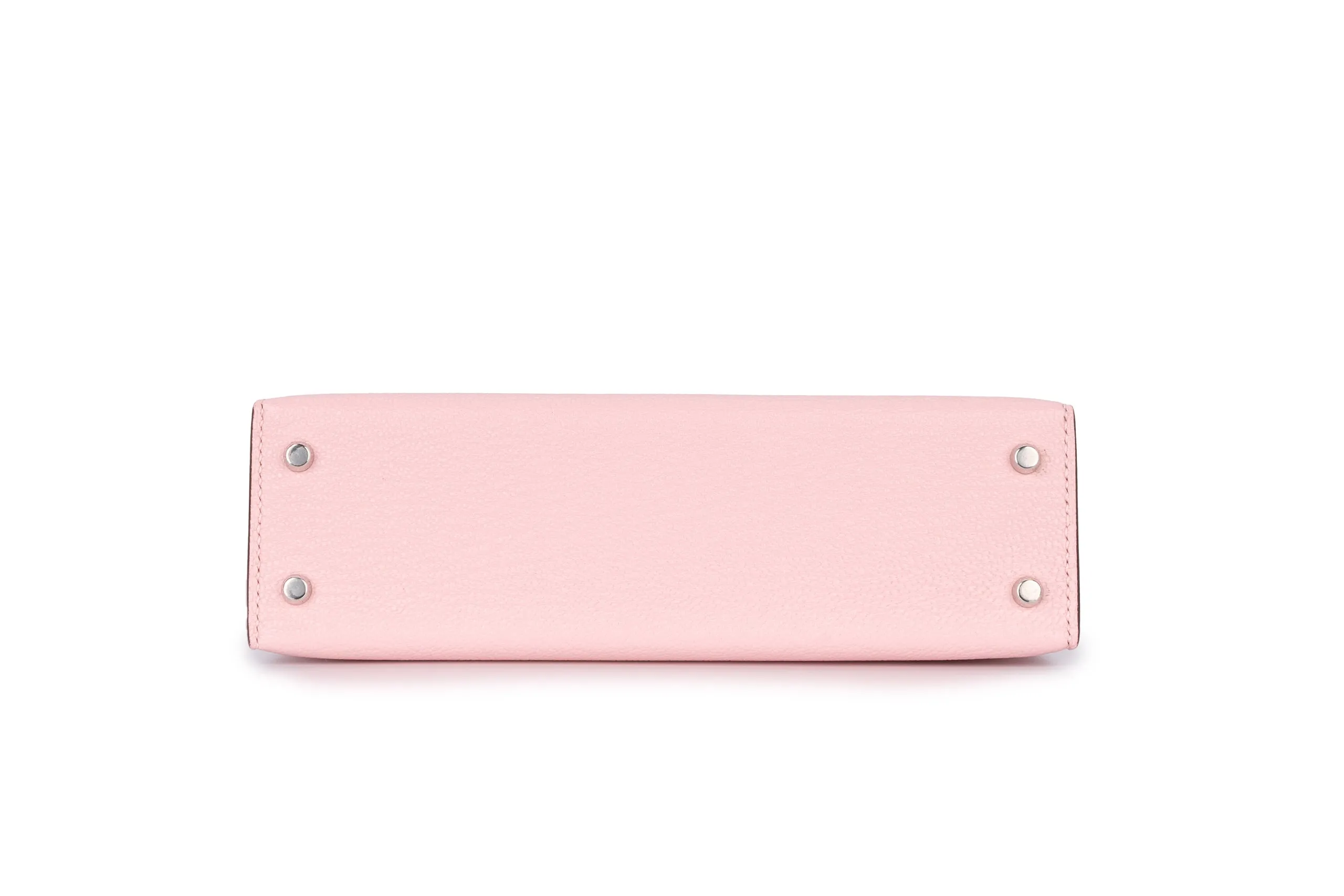Hermès Mini Kelly		Chevre	Pink Sakura/Rose Mexico	PHW