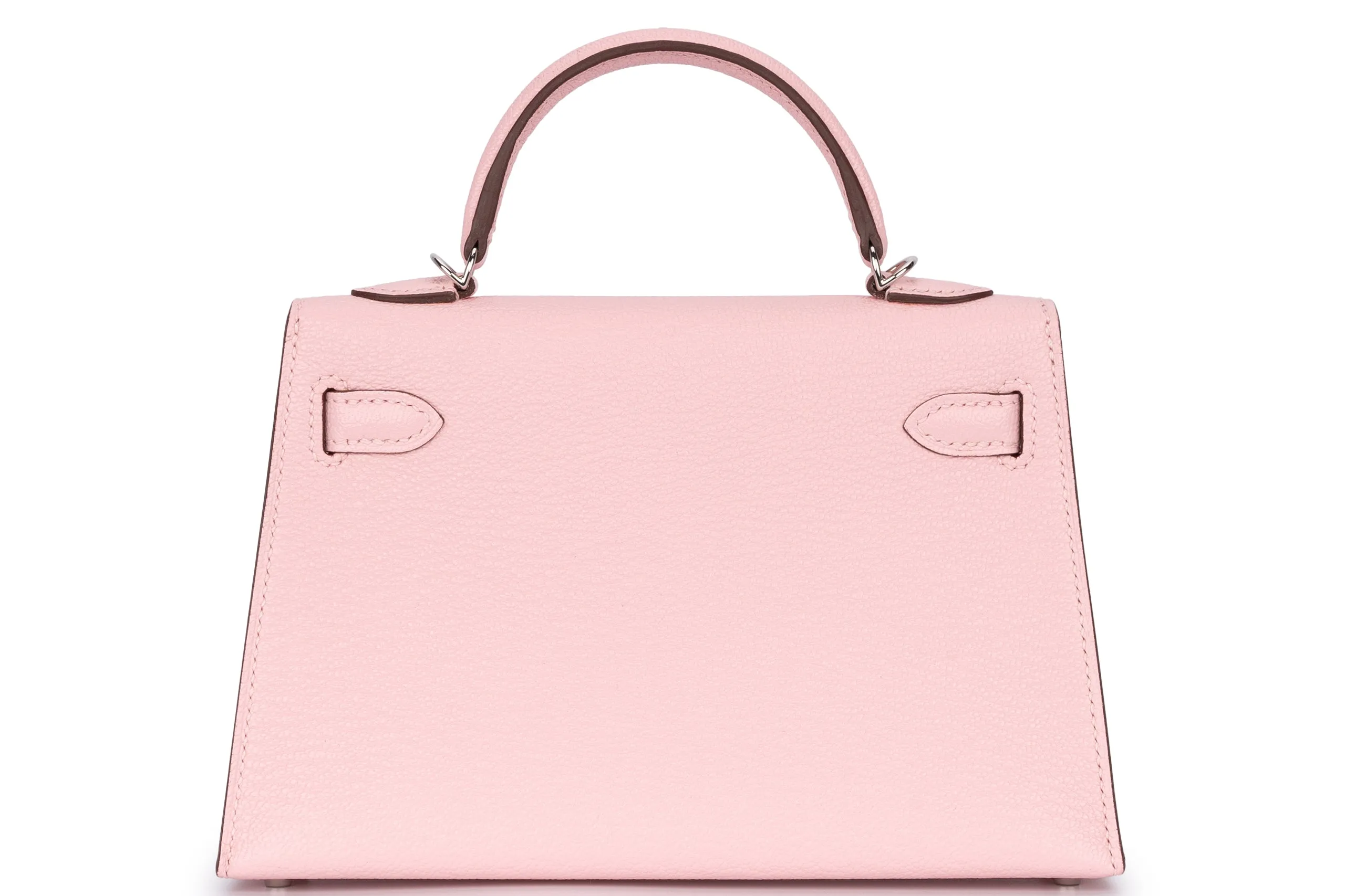 Hermès Mini Kelly		Chevre	Pink Sakura/Rose Mexico	PHW