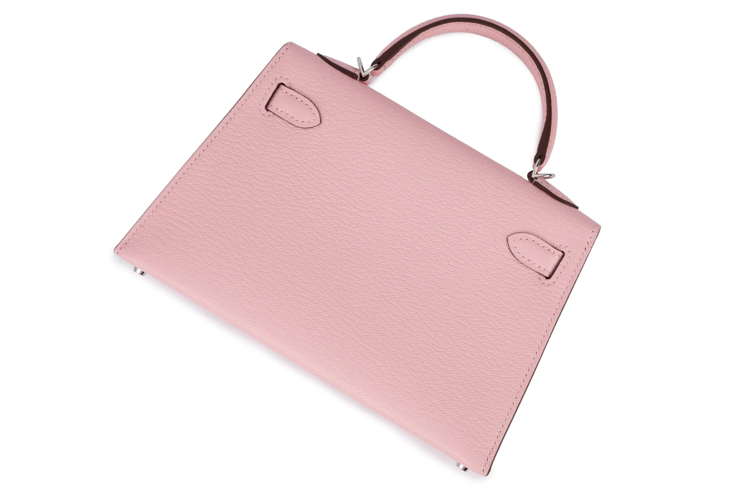 Hermès Mini Kelly		Chevre	Pink Sakura/Rose Mexico	PHW
