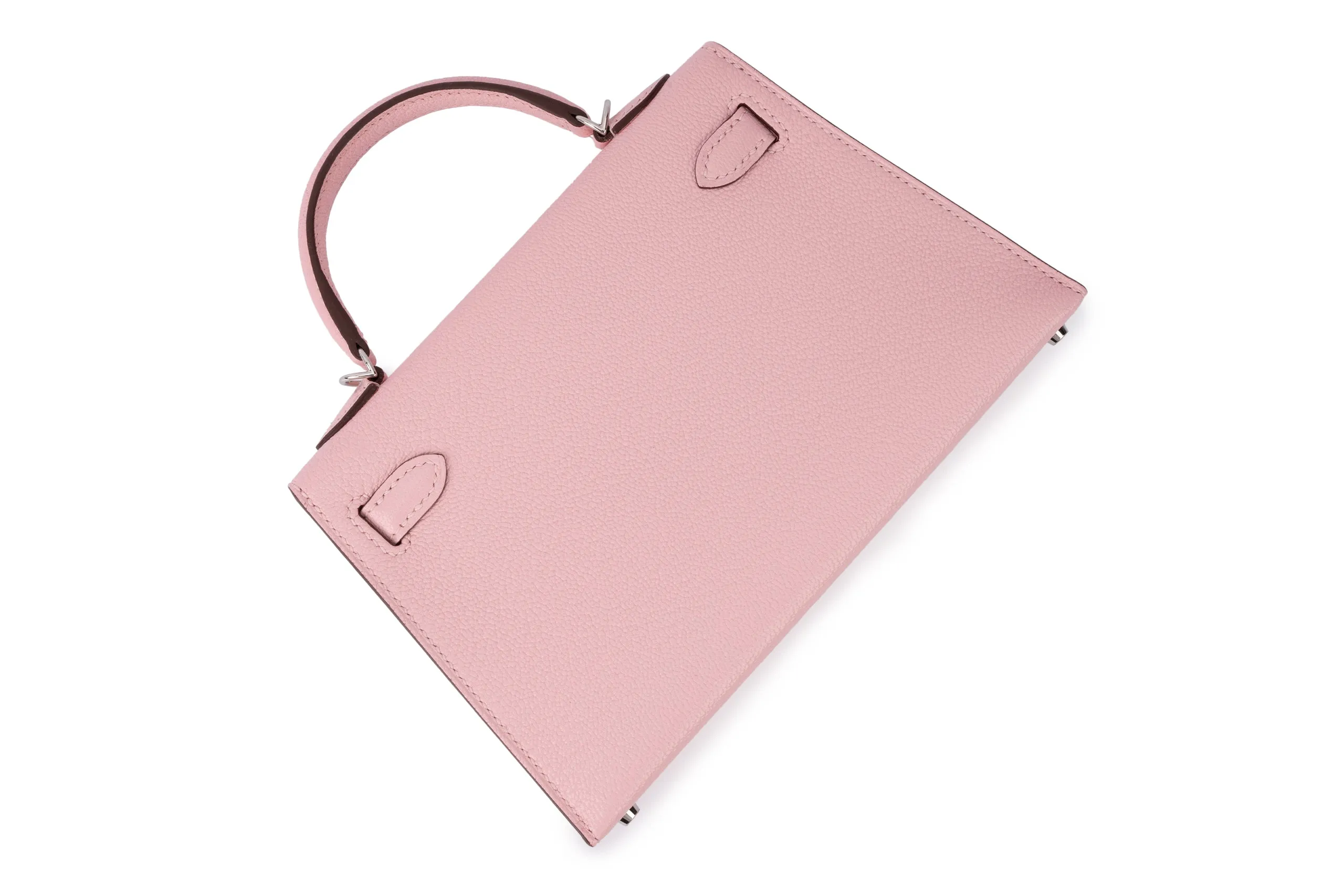 Hermès Mini Kelly		Chevre	Pink Sakura/Rose Mexico	PHW