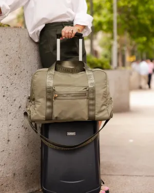 Jenn Nylon Travel Bag in Khaki