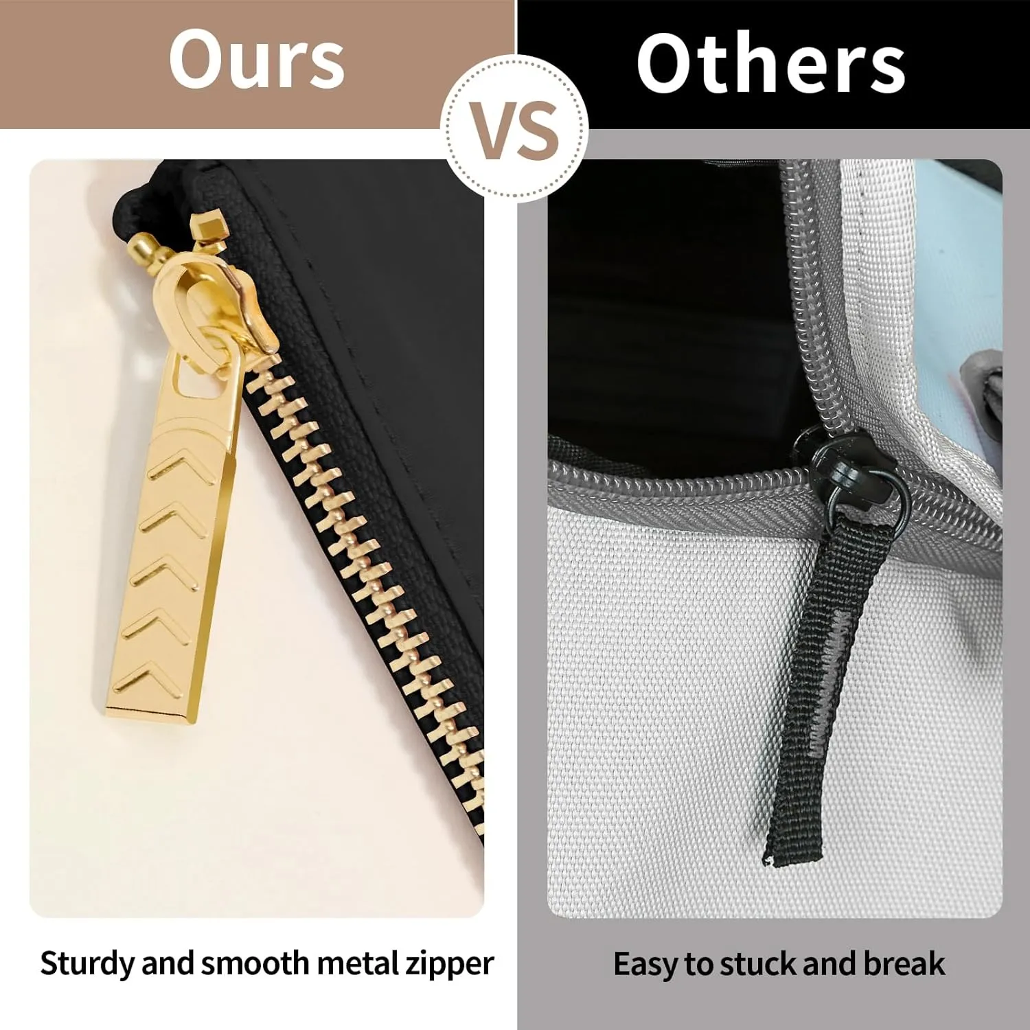 Keychain Wallet, Detachable Dual Pouch Wristlet Wallets for Women Men, Portable Mini Zip Around Small Wallet Coin Purse