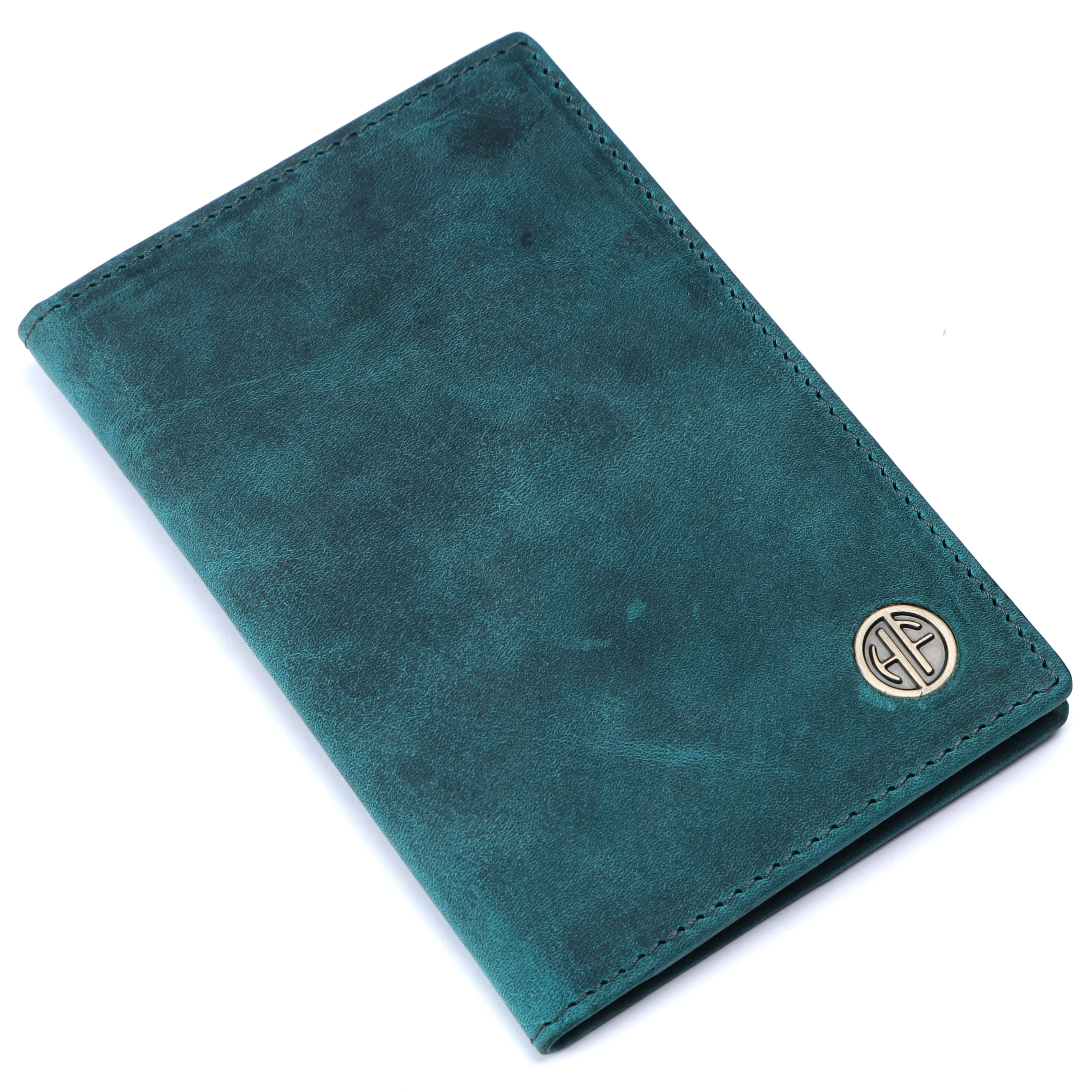 Leather Travel Passport Holder For Men And Women With Passport Slot, Card Slots, ID Card Slot - RFID Protected