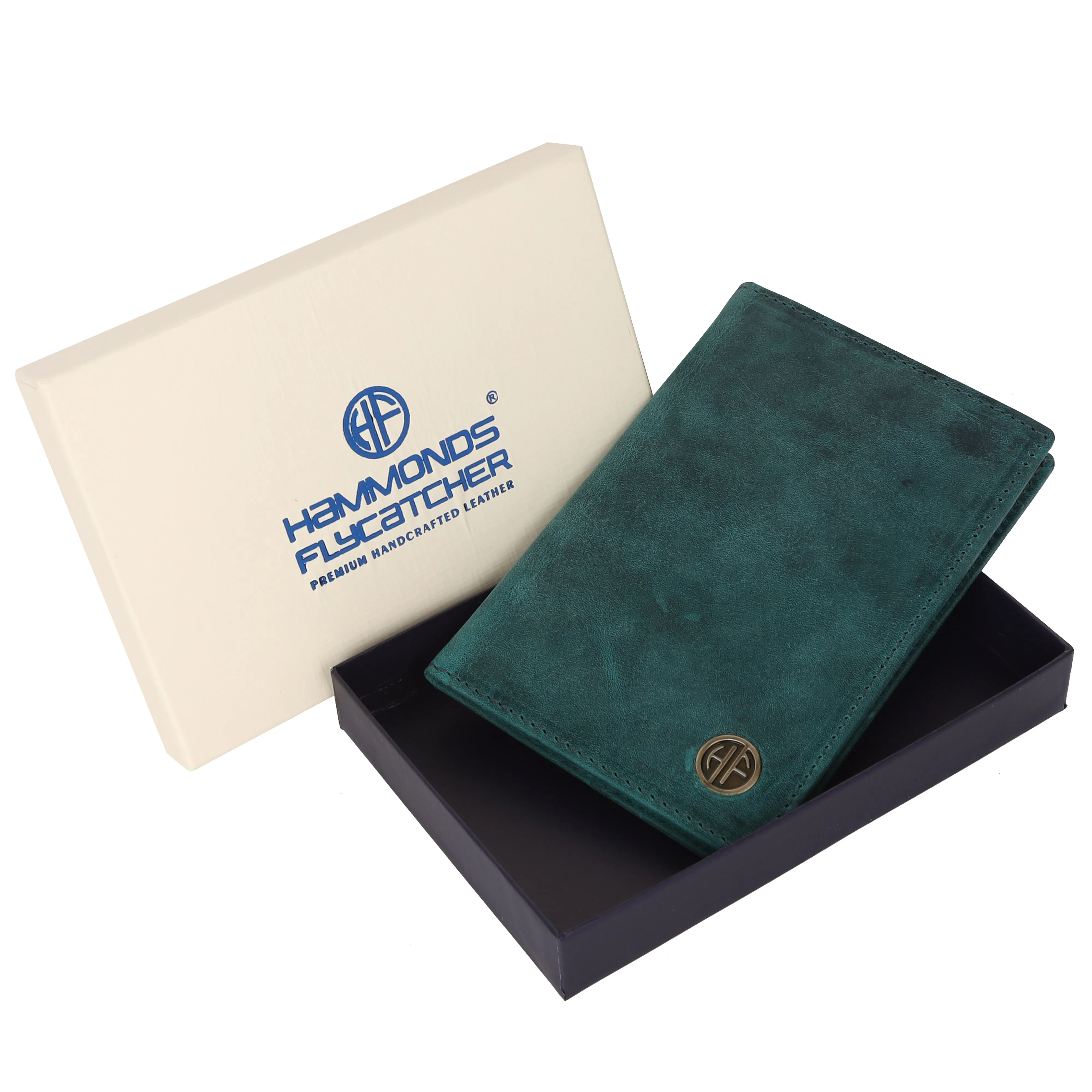 Leather Travel Passport Holder For Men And Women With Passport Slot, Card Slots, ID Card Slot - RFID Protected