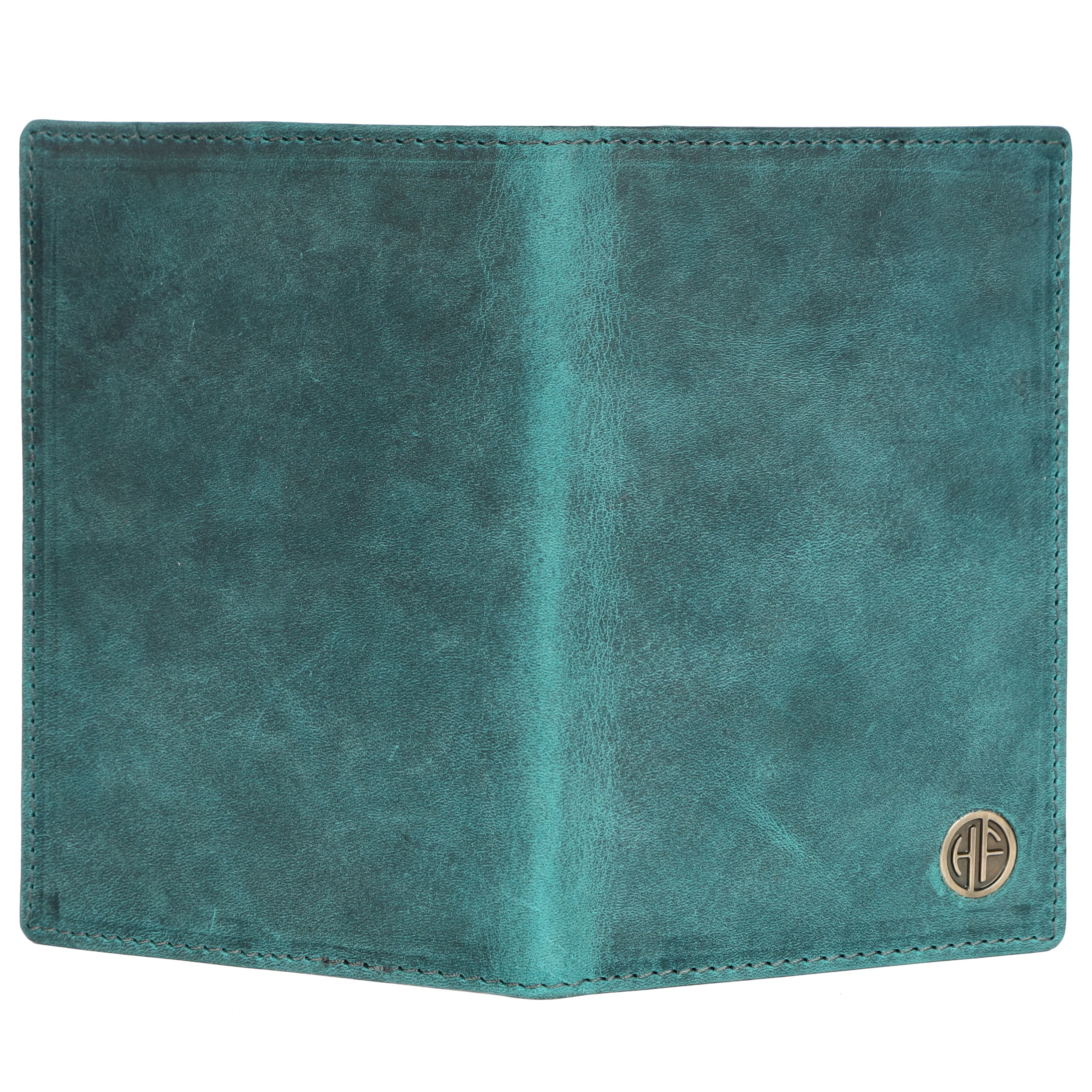 Leather Travel Passport Holder For Men And Women With Passport Slot, Card Slots, ID Card Slot - RFID Protected