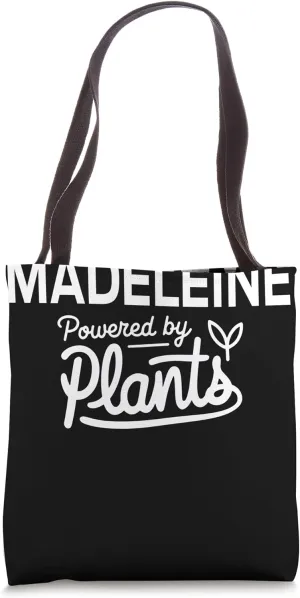 MADELEINE Powered by Plants Personalized Gift For Plant Moms Tote Bag
