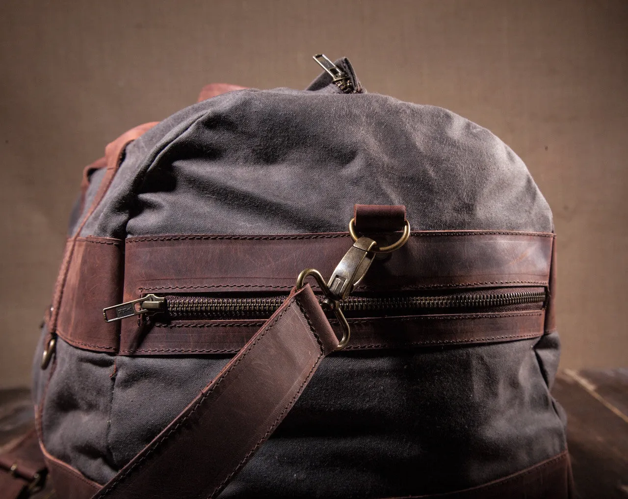 Men's Weekender Bag Dark Chocolate