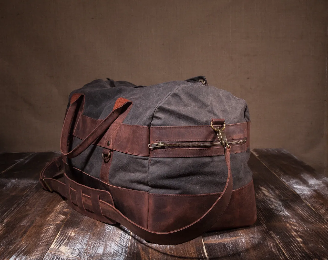 Men's Weekender Bag Dark Chocolate