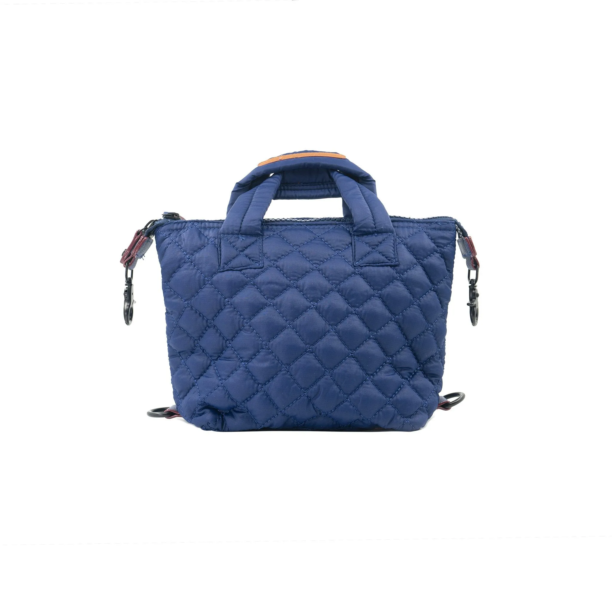 Mini Quilted Bag - Navy