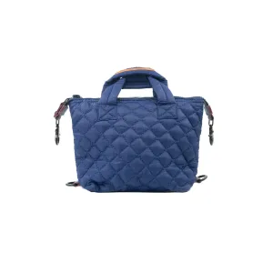 Mini Quilted Bag - Navy