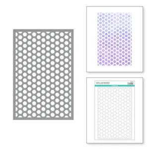 Puff Dotty Stencil from the Layered Stencils Collection by Spellbinders