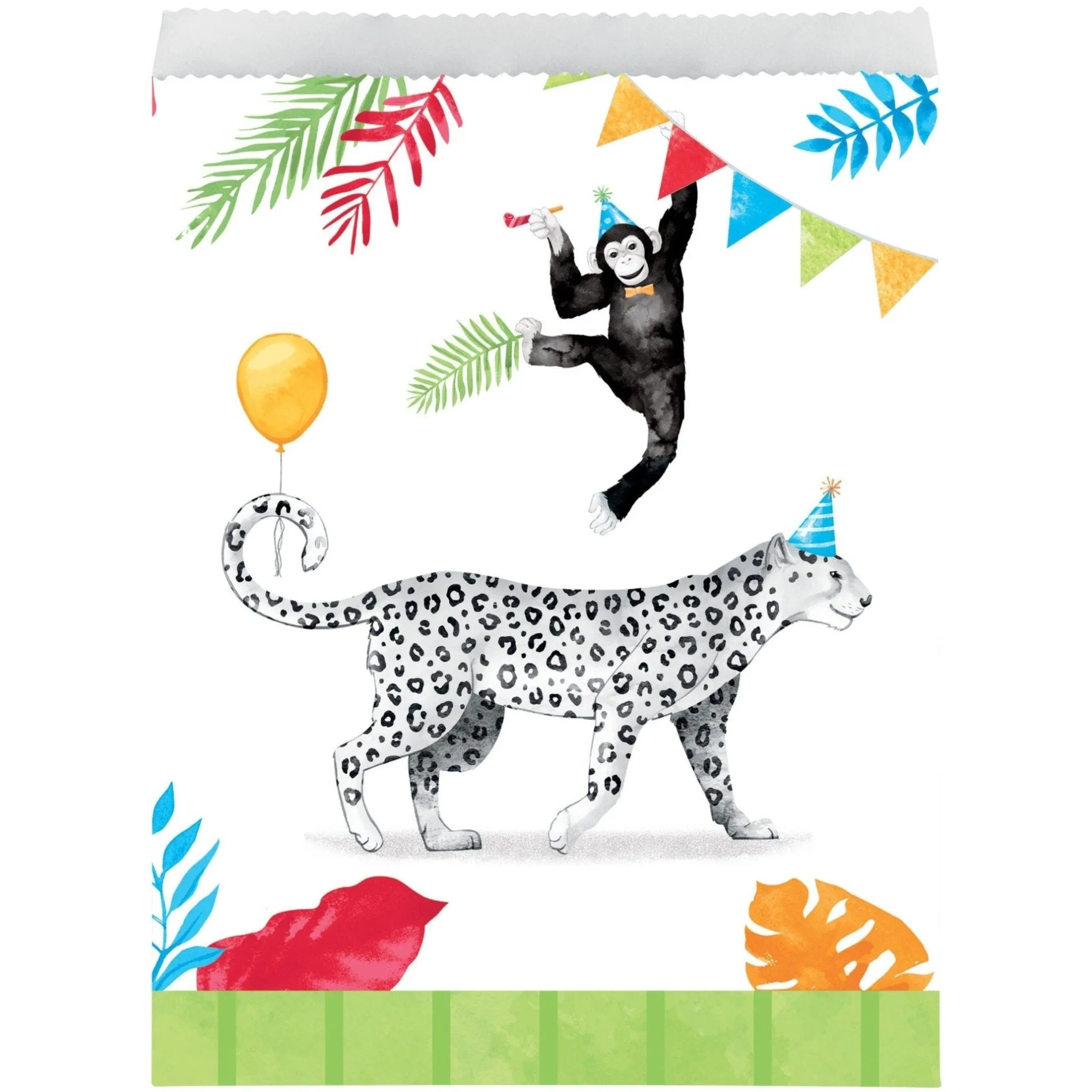 Safari Animal Treat Bags