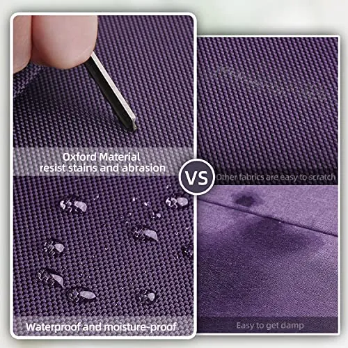 SHOWKOO 3 Piece Expandable Luggage Set with TSA Lock - Soft Shell - Purple