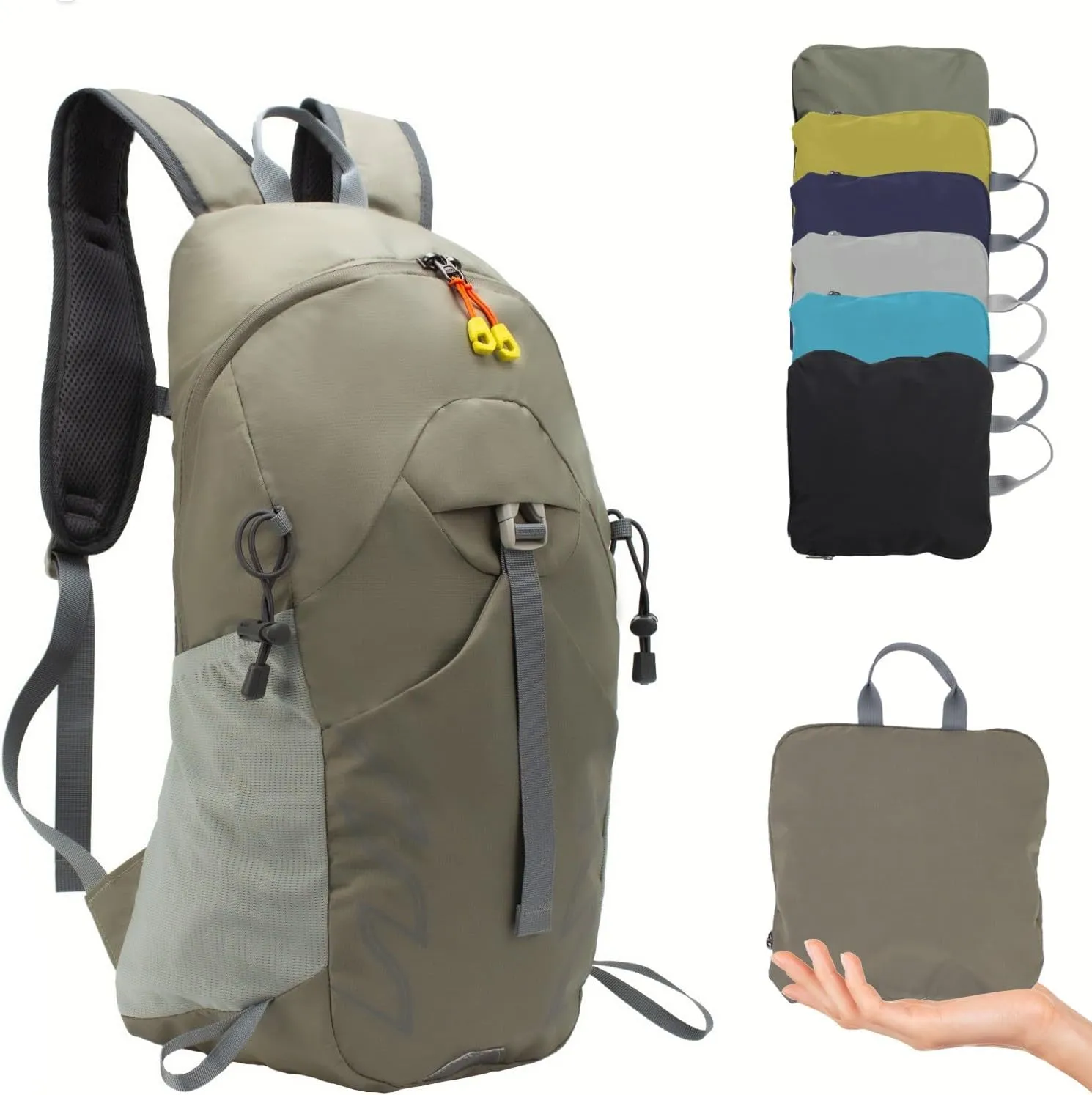 Small Lightweight Hiking Backpack20L Foldable Hiking Daypack Cycling Hydration Backpack Travel Camping Bag