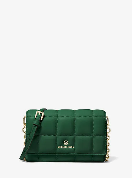 Small Quilted Leather Smartphone Crossbody Bag
