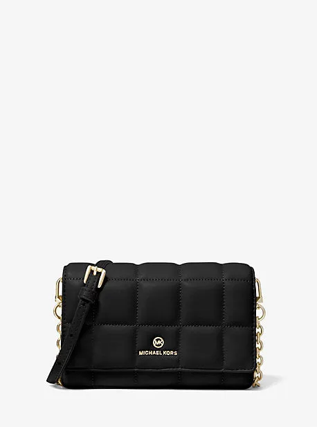 Small Quilted Leather Smartphone Crossbody Bag