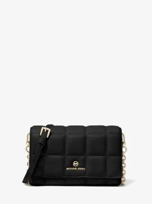 Small Quilted Leather Smartphone Crossbody Bag