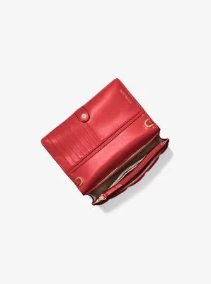 Small Quilted Leather Smartphone Crossbody Bag