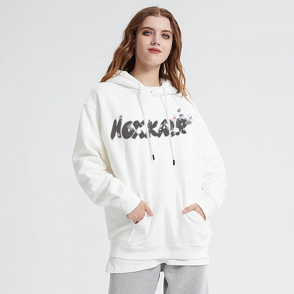 Street Bold Letter Graffiti Hoodie