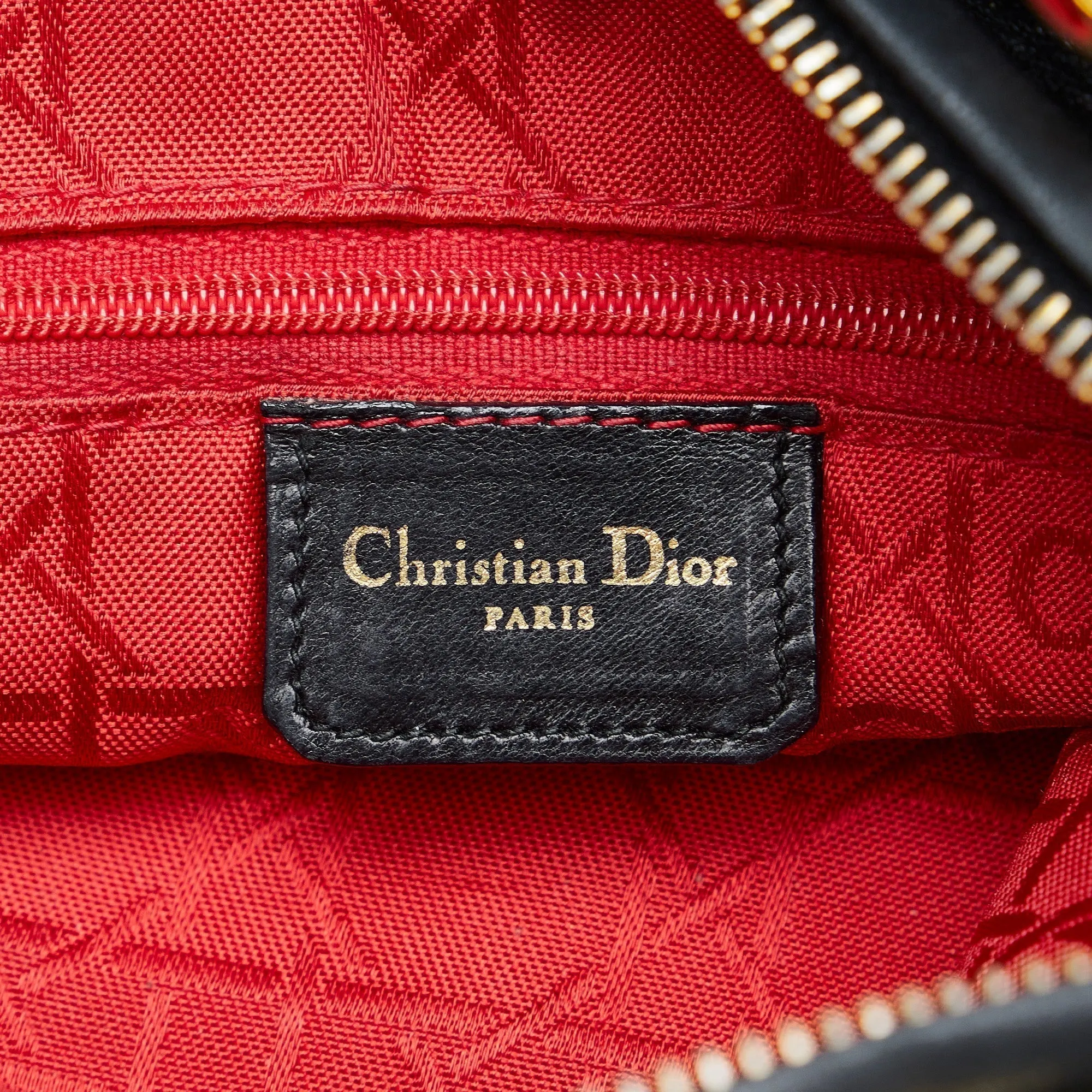 Trendy Inspired Dior Lady Dior Medium Cannage Quilted Leather
