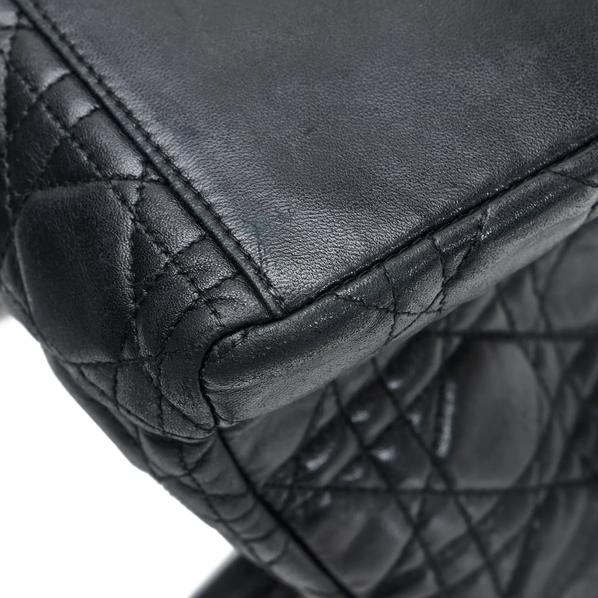 Trendy Inspired Dior Lady Dior Medium Cannage Quilted Leather