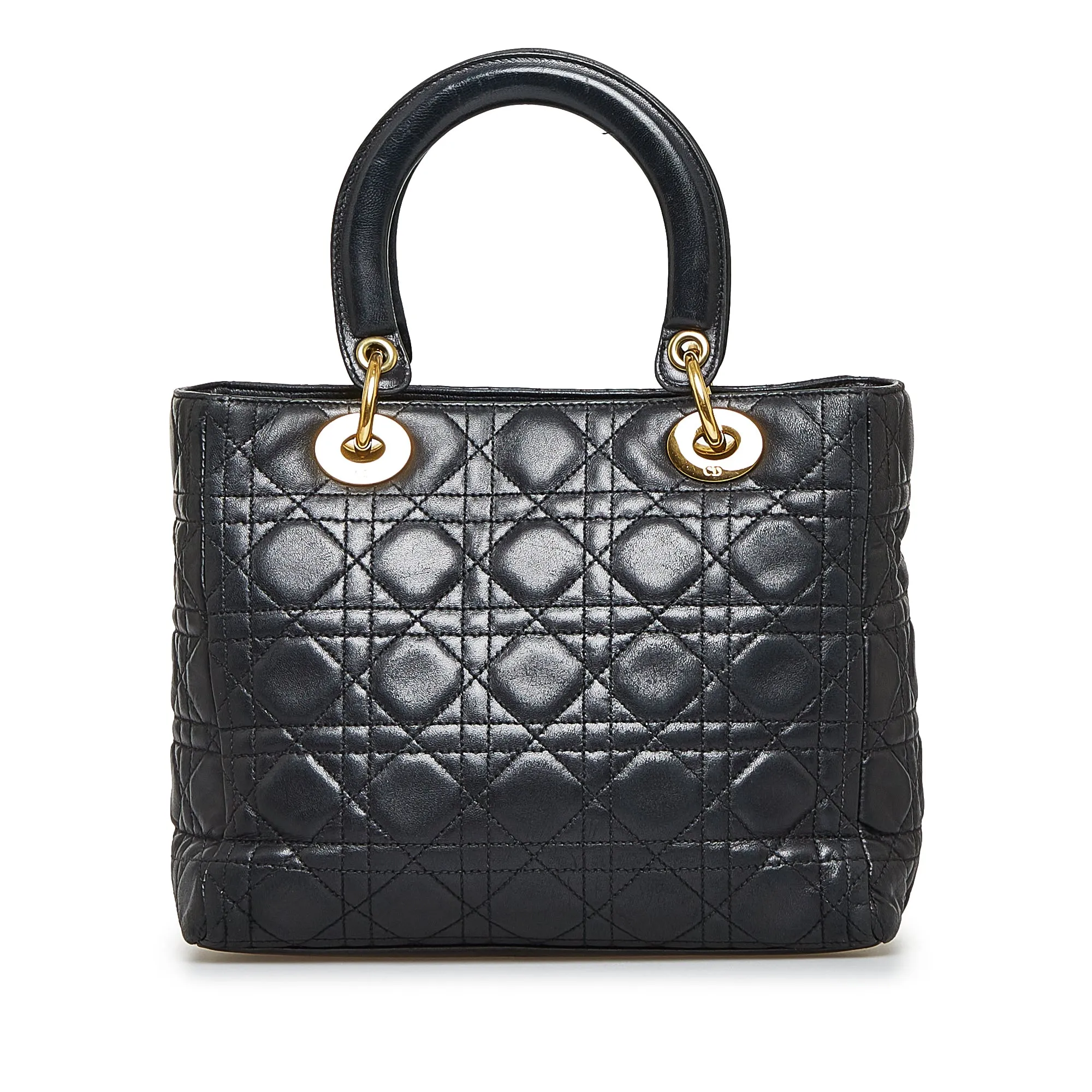 Trendy Inspired Dior Lady Dior Medium Cannage Quilted Leather