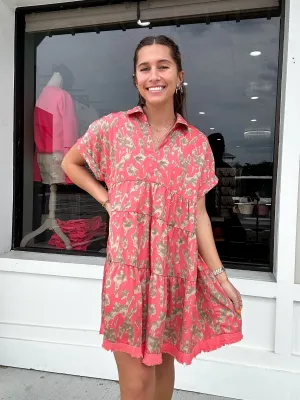 Umgee Animal Print Dress