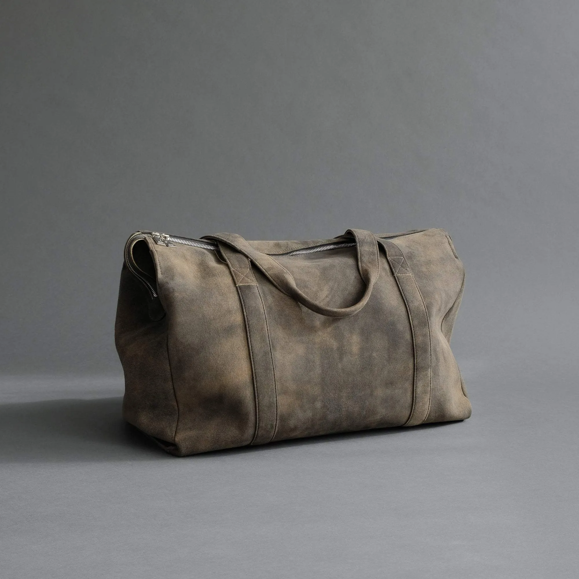 Weekender Tina From Walnut Goatskin Suede