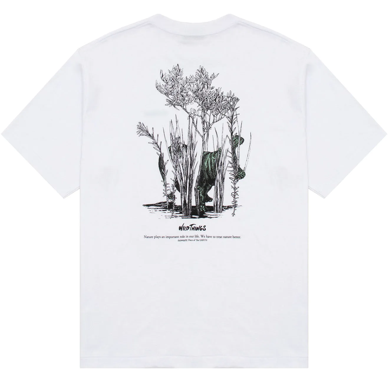 Wild Things Wild Animal T-Shirt One White
