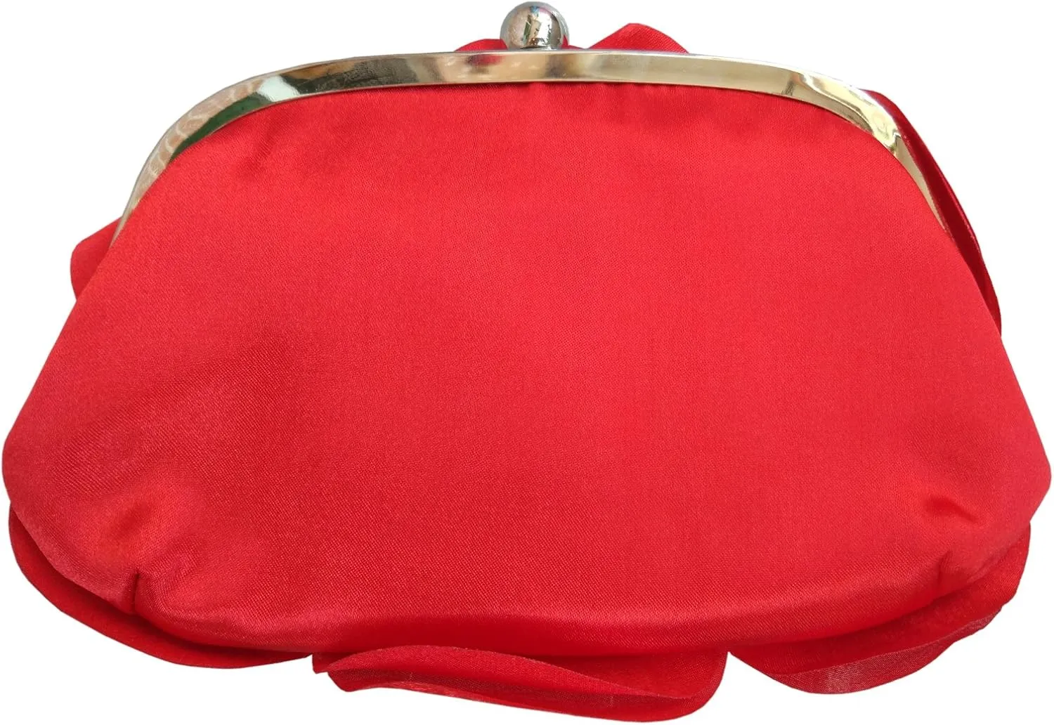 Womens Rose Pattern Purse Party Clutch Shoulder Bags
